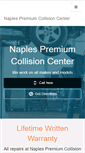 Mobile Screenshot of naplespremiumcollisioncenter.com